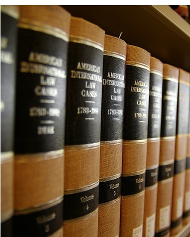 Law Books in Ontario Criminal Lawyer's Office